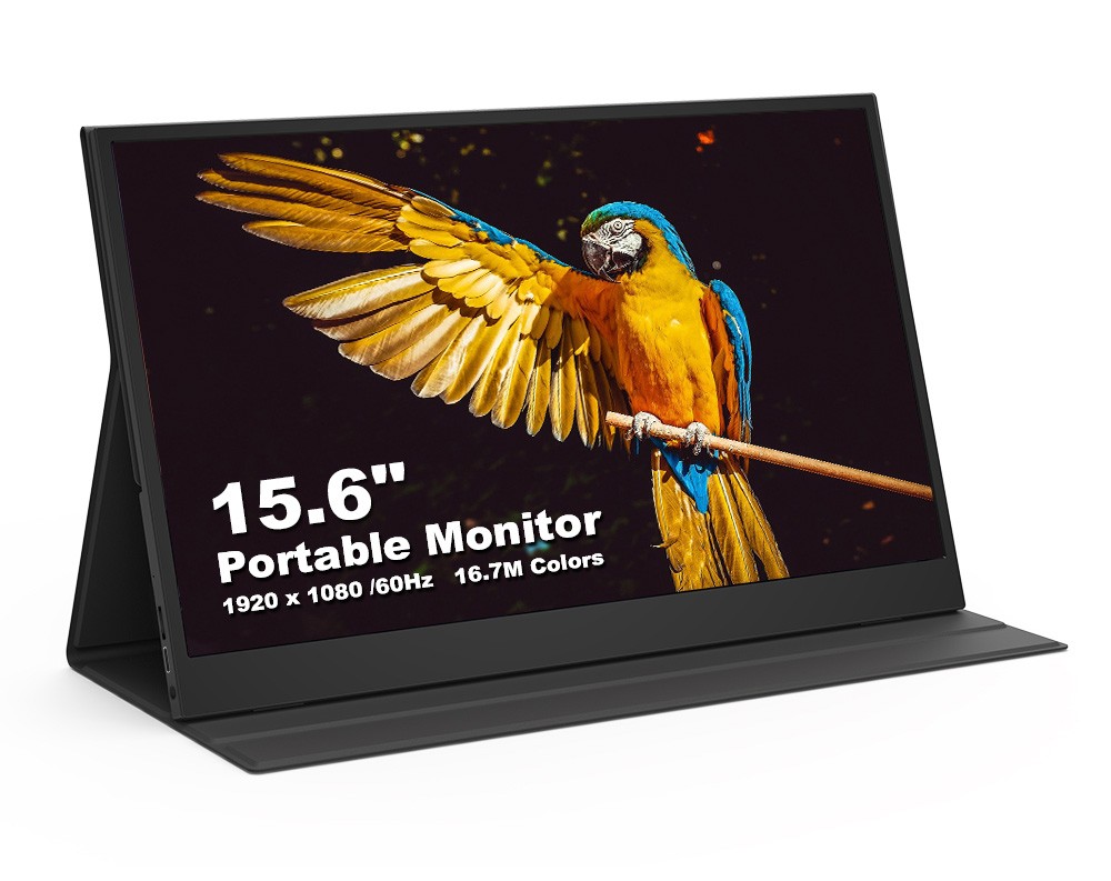 GXMO G156F Portable Monitor 15.6in IPS Screen, 1920*1080 High Resolution, HDR