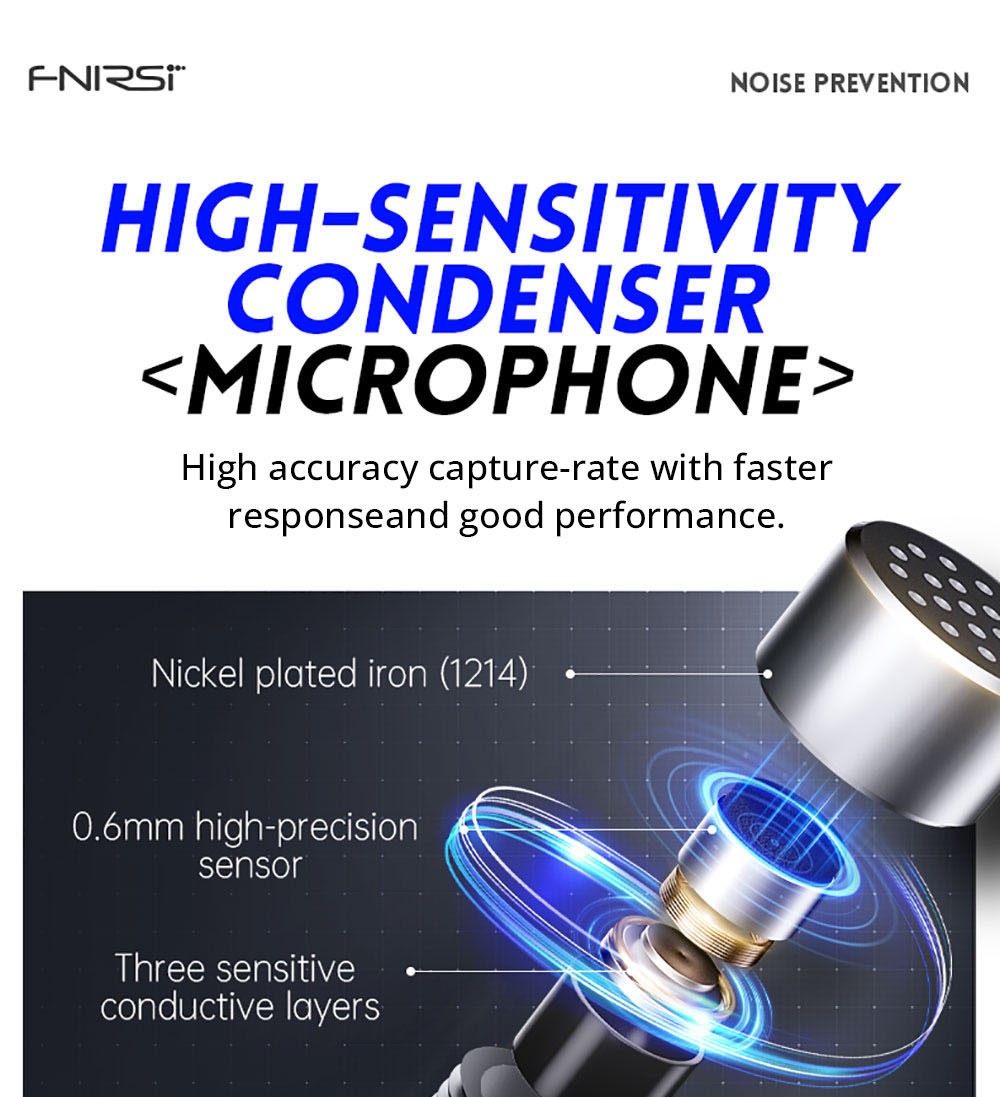 FNIRSI FDM01 Digital Noise Decibel Meter, Handheld Sound Level Measuring Instrument, 30-130dB Measuring Range