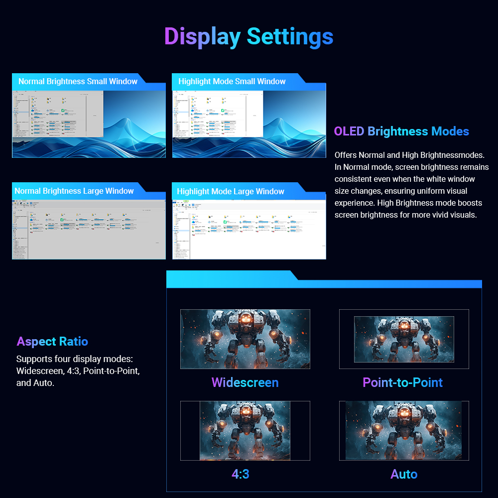 TITAN ARMY G27T8T Flat 26.5 Inches 16:9 QD OLED QHD 360Hz 2K Gaming Monitor, HDR 400, 0.03ms GTG