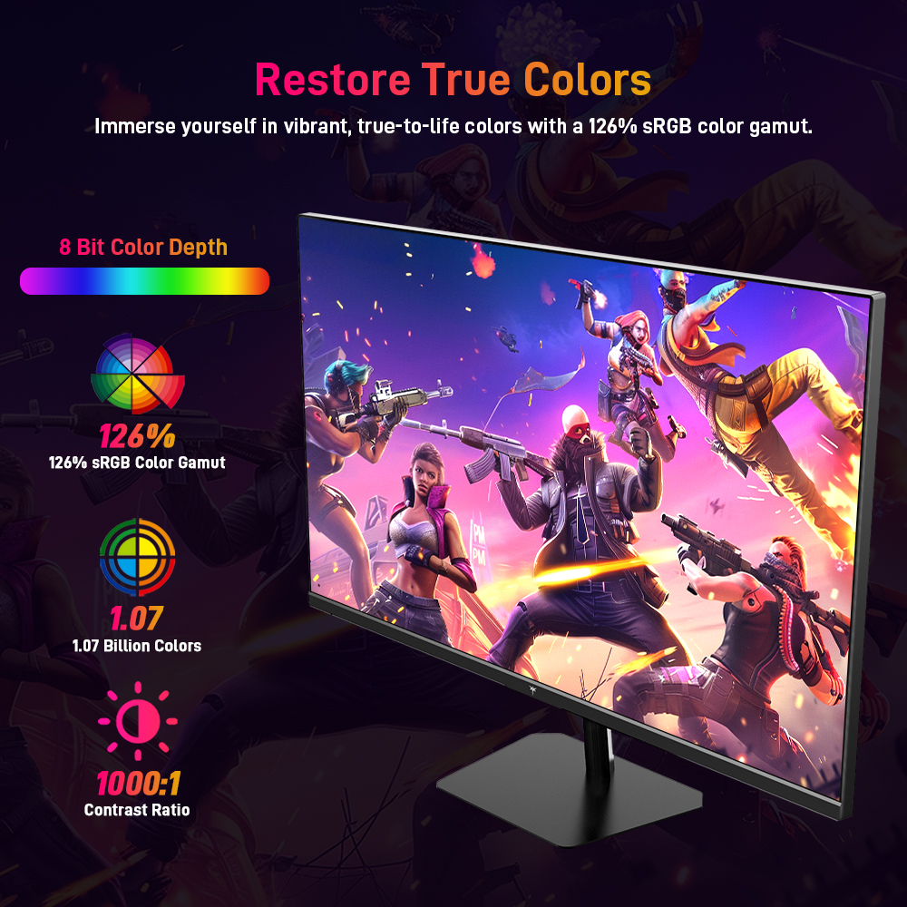 [Pre-sale] KTC Q24T09 Gaming Monitor, Fast IPS Panel, 2560x1440 Resolution, 180Hz, HDR10, Low Blue Light