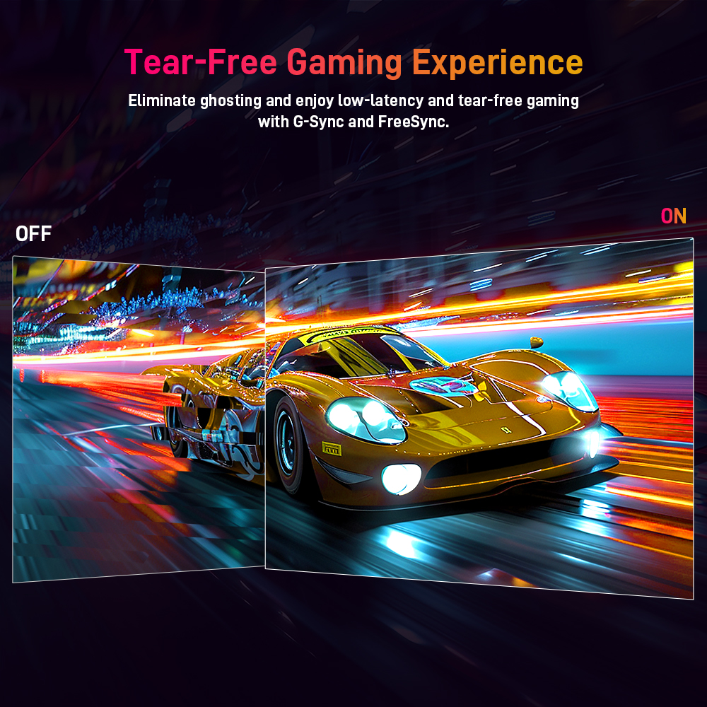 KTC Q24T09 Gaming Monitor, Fast IPS Panel, 2560x1440 Resolution, 180Hz, HDR10, Low Blue Light