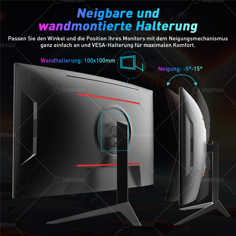 [Vorverkauf] KTC H32S17F 32 Zoll HVA Curved Gaming Monitor, 240 Hz, 1500R, 1920 x 1080 FHD, HDR10-Unterstützung, Adaptive Sync