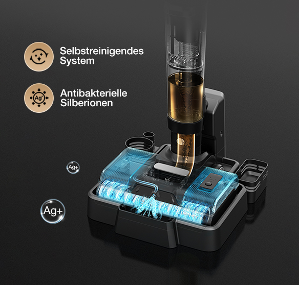 JIMMY PW11  400W Schnurloser Staubsauger und Waschmaschine, 20KPa 100AW Saugkraft, einzelne Bürstenrolle