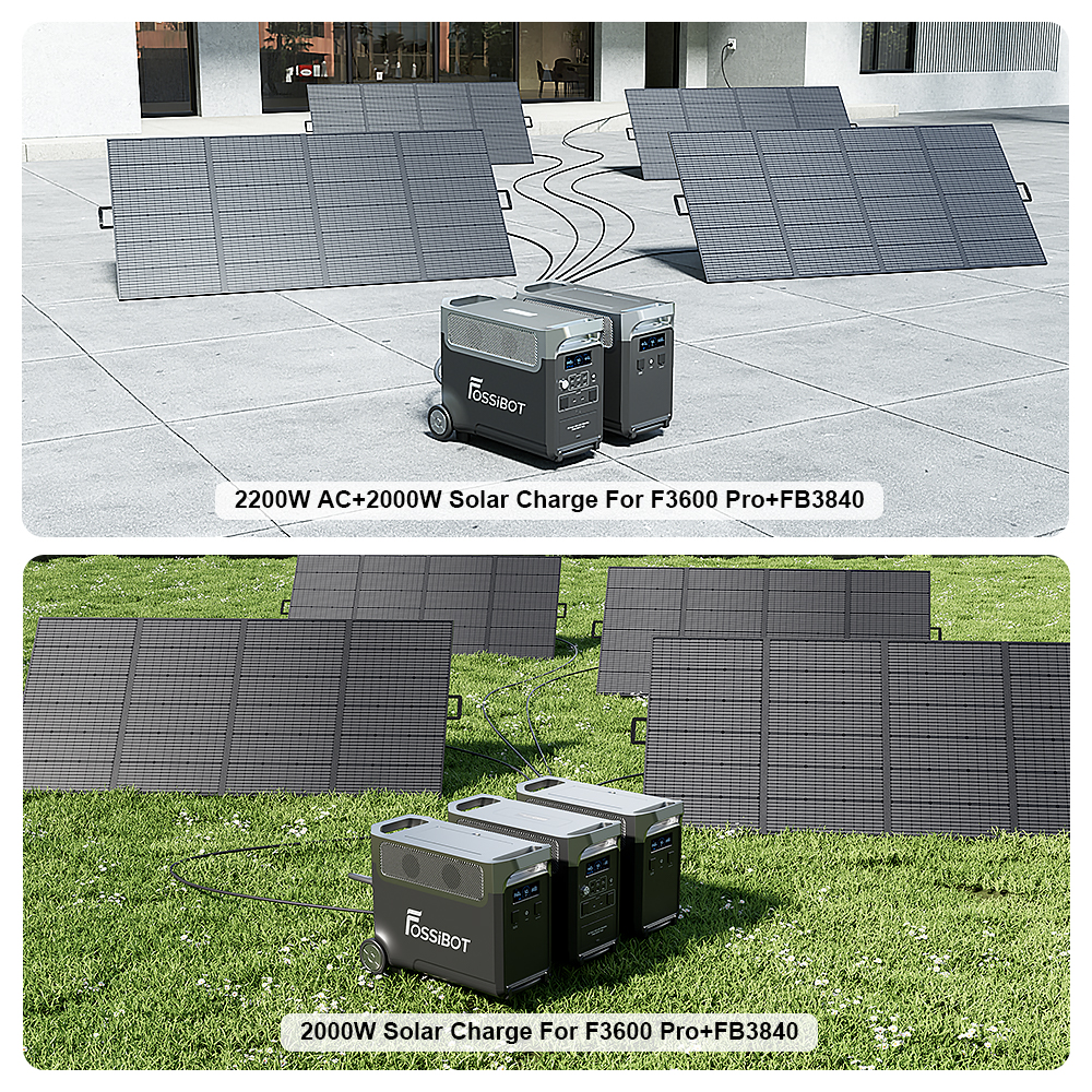 [Pre-sale] FOSSiBOT FB3840 Expansion Battery, 3840Wh LiFePO4 Battery Pack for F3600 Pro, 6500 Cycle, Fast Charging