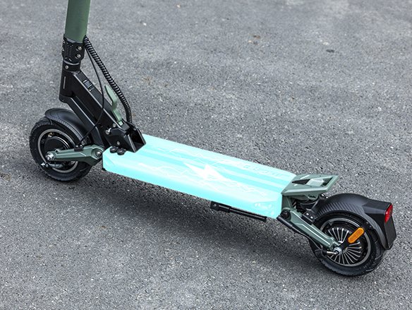 Ausom GX1-25KM/H Opvouwbare Elektrische Scooter, 500W Motor, 48V 15.6 Ah Accu, NFC Ontgrendeling, 9x3” Banden, 80 km