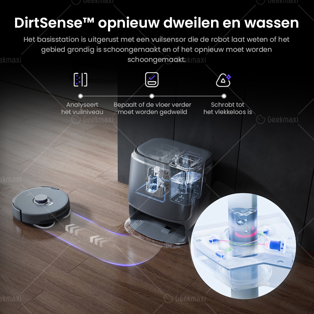 Presale Narwal Freo Z Ultra AI Robotstofzuiger & Mop,met Alles-in-één Station,12KPa, AI-Adaptieve Warmwater Mopreiniging&Droging