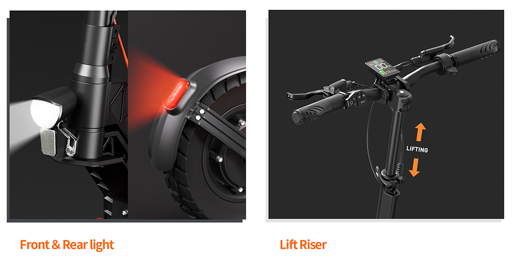 Elektrische scooter Joyor S8-S-Z met richtingaanwijzer, 600W*2 motor, 48V 26Ah batterij, 10-inch band, 55km/h max snelheid