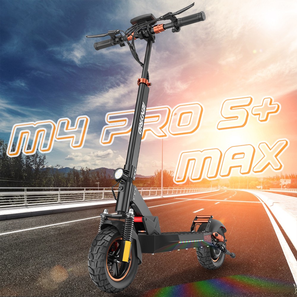 Opvouwbare Off-road E-scooter IENYRID M4PRO S + MAX,800W 48V 20Ah(960Wh) 60KM 45km/h,10 Banden,Verwijderbare zitting,Tri-vering