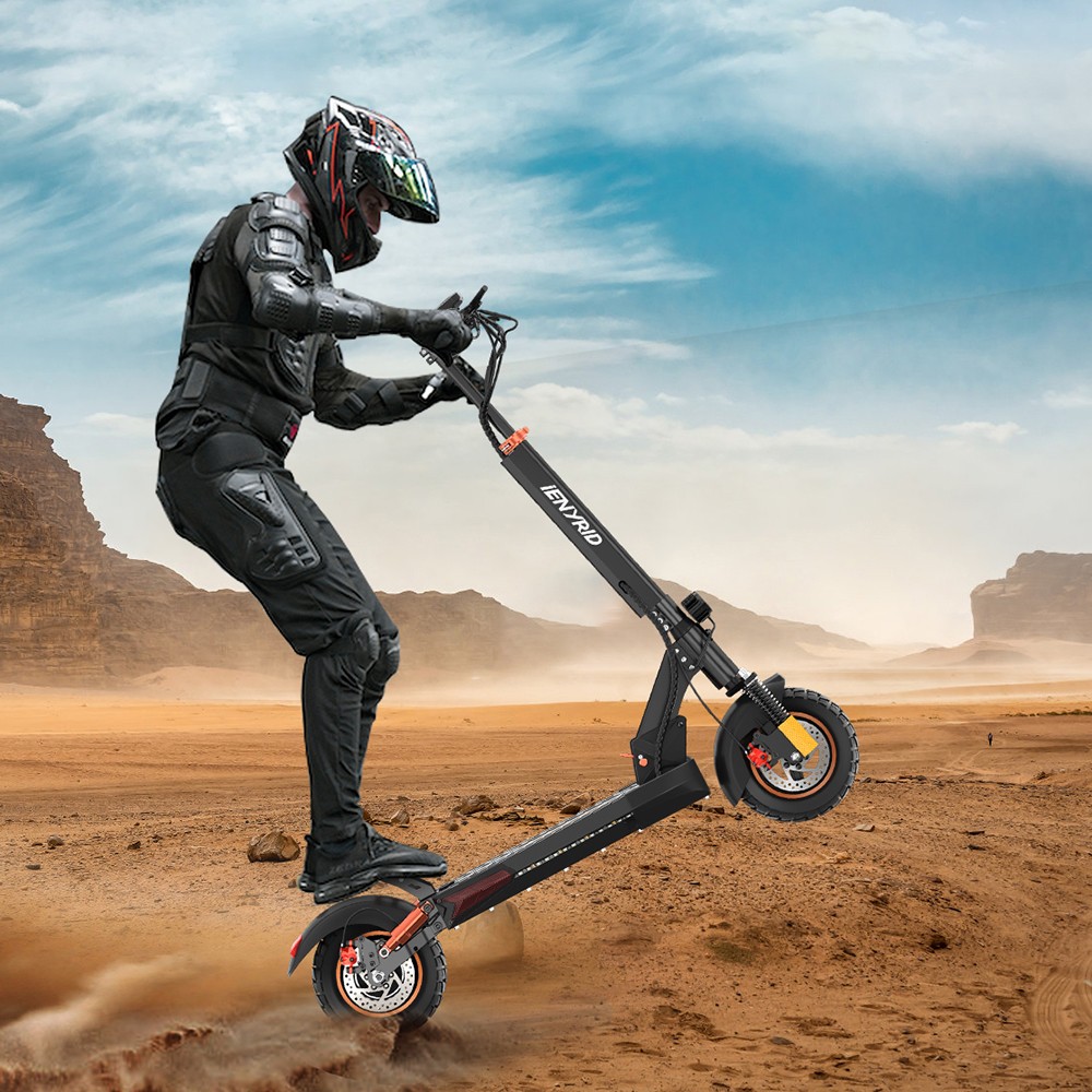 Opvouwbare Off-road E-scooter IENYRID M4PRO S + MAX,800W 48V 20Ah(960Wh) 60KM 45km/h,10 Banden,Verwijderbare zitting,Tri-vering