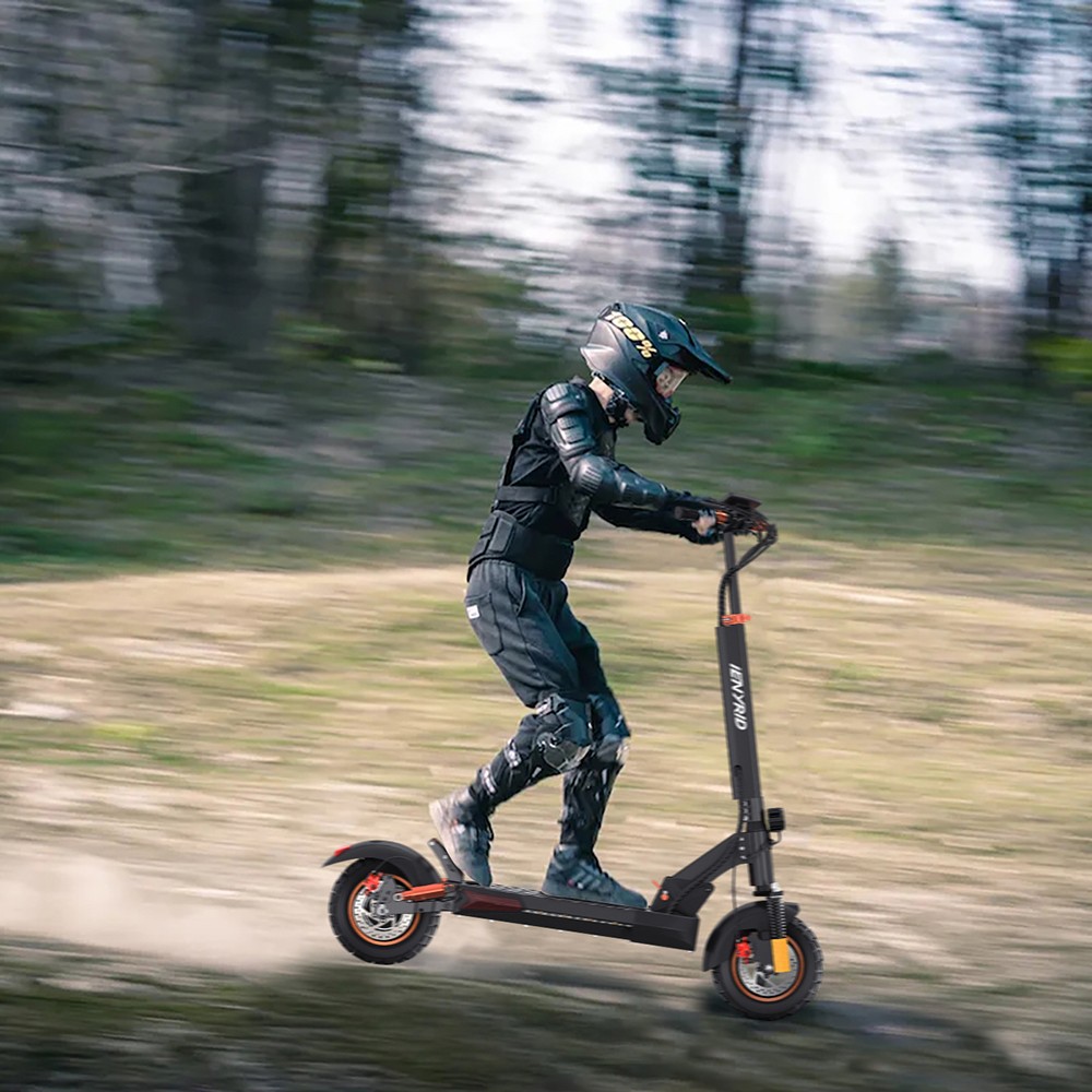 Foldable Off-road E-scooter IENYRID M4PRO S+ MAX, 800W 48V 20Ah(960Wh) 60KM 45km/h,10-inch Tires, Removable Seat, Tri-Suspension