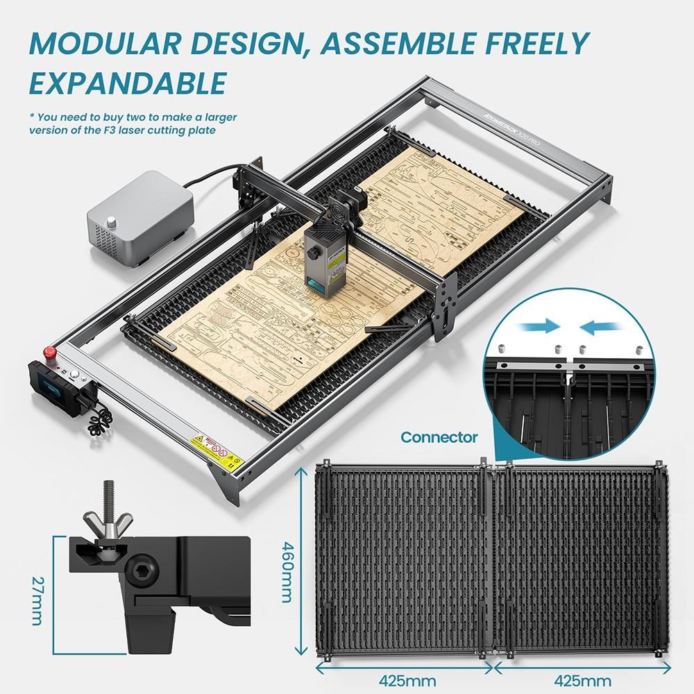 ATOMSTACK Maker F3 Laser Matrix Cutting Panel 460*425mm