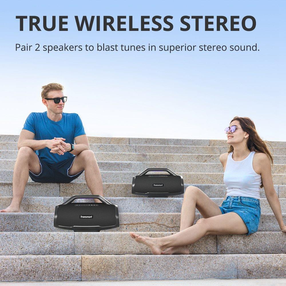 Tronsmart Bang Max 130W Bluetooth 5.3 IPX6 Portable Party Speaker - Black  :: PhoneGeeks