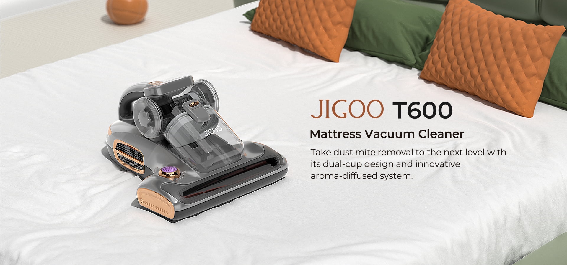Bed Mattress Vacuum Cleaner: T600 Mattress Vacuum Cleaner with  UV-Light,700W 15Kpa Vacuum Suction Deep Cleaning Vacuum with Smart Dust  Sensor for