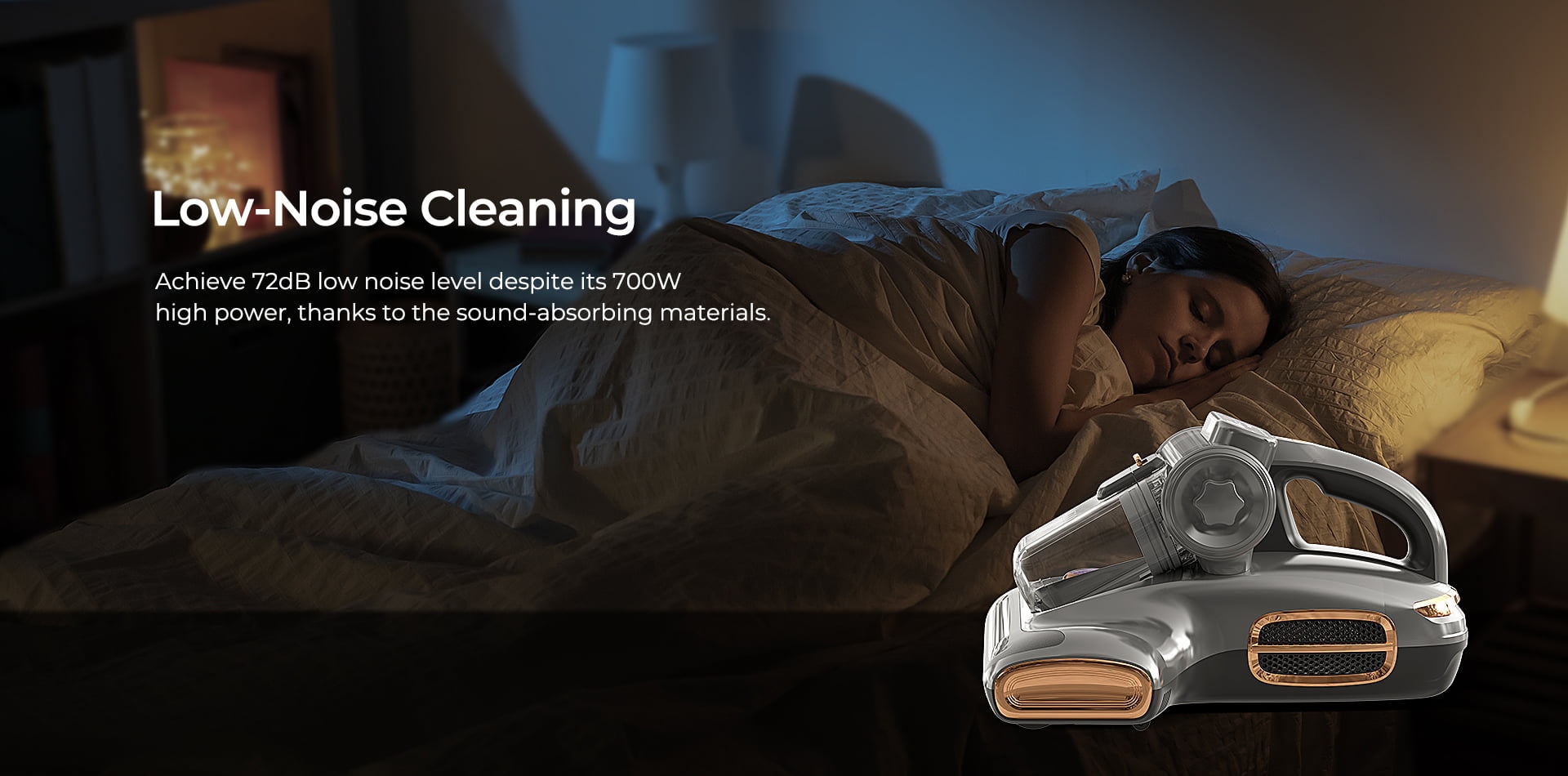  JIGOO Mattress Vacuum Cleaner: T600 Pro Bed Vacuum