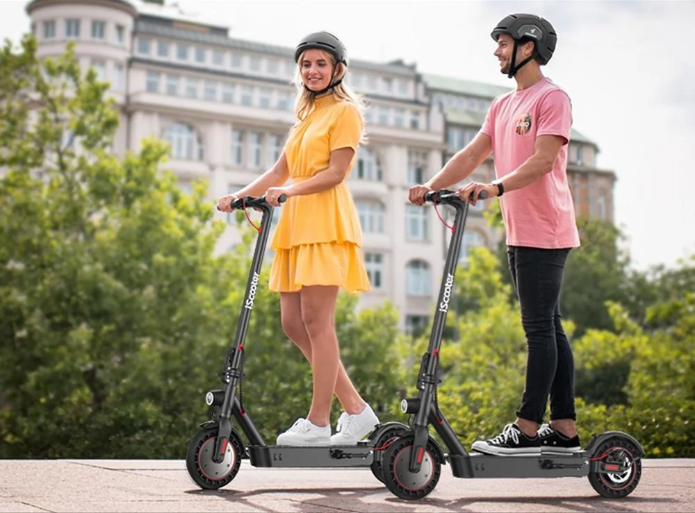 iScooter i9 Max 10 Inch Tires Foldable Electric Scooter - 500W Motor & 10Ah Battery