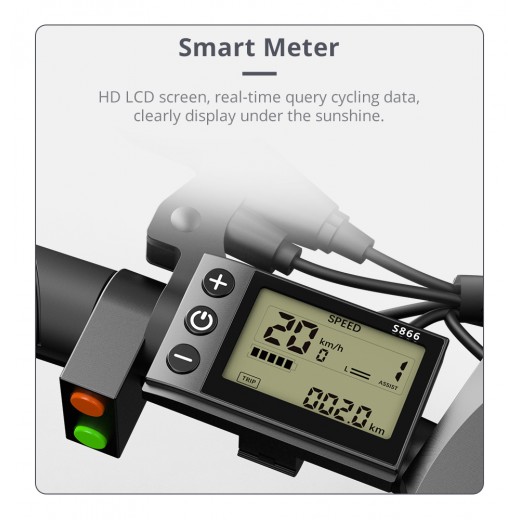 

The Display Meter For ADO A26 26 Inch Electric Bike Mountain Bike