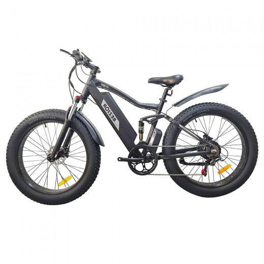

Bezior XF900 26" Fat Tire Foldable Electric Bike 500W Motor 48V 12.5Ah Max Speed 45Km/h