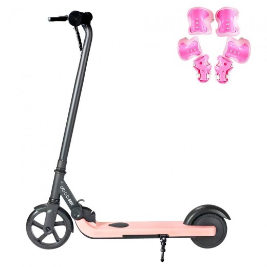 

GOGOBEST V1 Foldable Electric Children Scooter With Protective Gear - 150W Mini Motor & 21.6V 2Ah Integrated Battery