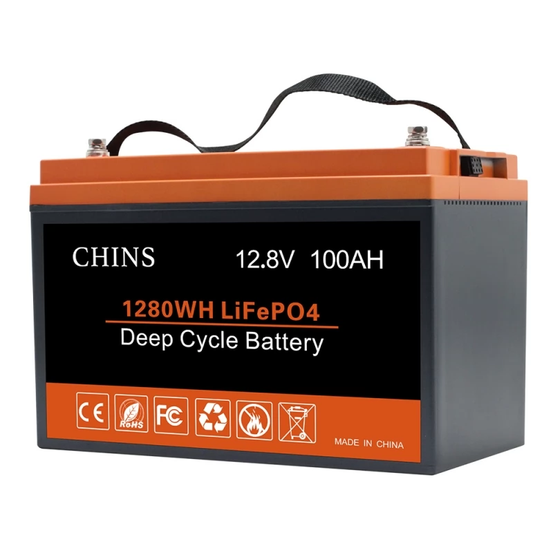 CHINS Bluetooth 48V 100AH LiFePO4 Lithium Battery, Built-in 100A BMS, –  CHINS-Battery