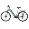 FAFREES FM9 700C*45C Tire Step-through City Electric Bike, 250W Bafang Mid-drive Motor, 15Ah Battery - Green