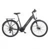 FAFREES FM9 700C*45C Reifen Step-Through City-Elektrofahrrad, 250W Bafang Mittelmotor, 15Ah Akku - Grau