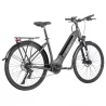 FAFREES FM9 700C*45C Reifen Step-Through City-Elektrofahrrad, 250W Bafang Mittelmotor, 15Ah Akku - Grau