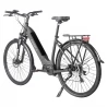 FAFREES FM9 700C*45C Reifen Step-Through City-Elektrofahrrad, 250W Bafang Mittelmotor, 15Ah Akku - Grau