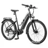 FAFREES FM8 Pro 27.5 Inch Air Tires Electric Bike, 36V 250W Mid-drive Motor, 14.5Ah Battery, 25km/h, 100-120km Range - Black