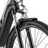 FAFREES FM8 Pro 27,5 Inch Luchtbanden Elektrische Fiets, 36V 250W Mid-Drive Motor, 14.5Ah Batterij, 25km/h, 100-120km - Zwart