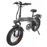 DrveTion BT20 Foldable Electric Bike, 20*4.0 inch Fat Tire, 10Ah Samsung Battery, 40-60km Range, 750W Motor