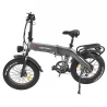 DrveTion BT20 Foldable Electric Bike, 20*4.0 inch Fat Tire, 10Ah Samsung Battery, 40-60km Range, 750W Motor