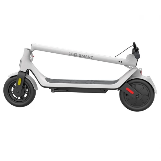 LEQISMART A11 Electric Scooter with ABE Certification, 10 inch Tire, 350W Motor, 20km/h Max Speed, 7.8Ah Battery - White