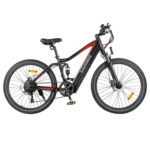 

Samebike XD26-II Electric Bike, 26*2.1in Tire, 750W Motor, 40km/h Max Speed, 48V 14Ah Battery - Black