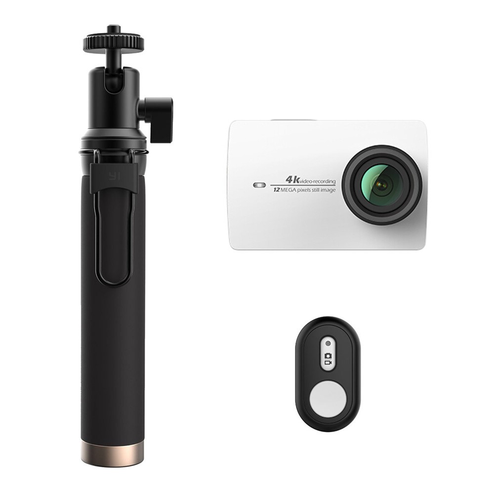 

YI 4K Action Camera 2 + Monopod and Bluetooth remote control White