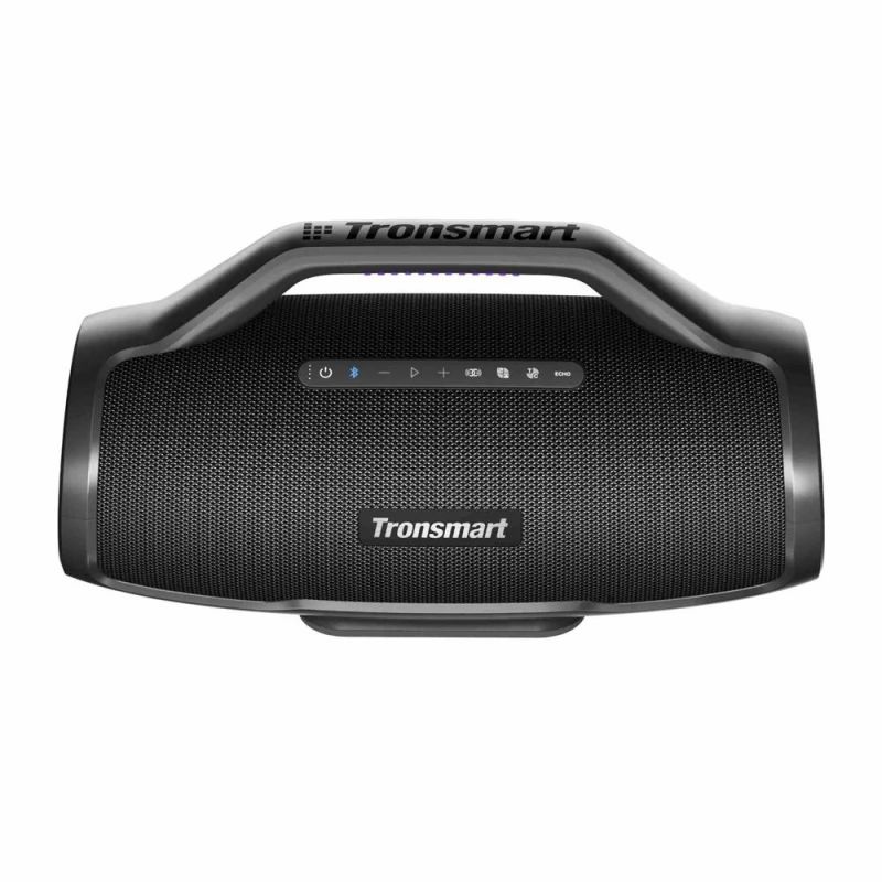 Tronsmart Halo 100 Portable Party Bluetooth Speaker, 3 Way Sound System,  Stereo Pairing, Light Show, IPX6 Waterproof, 18H Playtime, Custom EQ & Bass