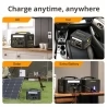 VTOMAN Jump 600 Portable Power Station, 640Wh LiFePO4 Batterie Solar Generator, 600W Pure Sine Wave AC Outlets, 9 Ports