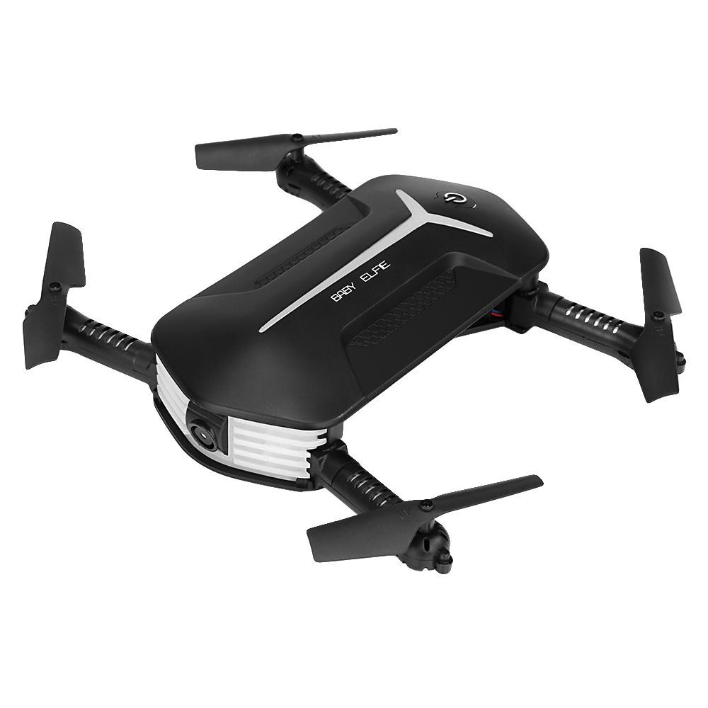 

JJRC H37 Mini Baby Elfie WIFI FPV Foldable Drone with HD 720P Camera RC Quadcopter RTF - Black