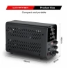 WANPTEK WPS1203 Programmierbare geregelte DC-Stromversorgung, 120V 3A, Encodereinstellung, USB-Schnellladung - Schwarz