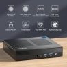 GMKtec M4 Intel Core i9-11900H Mini PC, 32GB DDR4 1TB SSD, Window 11 Pro, WiFi 6, BT5.2, USB3.2, Triple HD 4K - EU