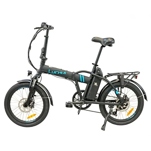 Luchia SIRIO Foldable Electric Bike, 250W Motor, 36V 10Ah Battery, 25km/h Max Speed, 55-65km Range