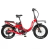 Fafrees F20 X-Max 20*4.0 inch Vette Band Opvouwbare Elektrische Fiets, 750W Motor, 30Ah Batterij, Max Snelheid 25km/h - Rood