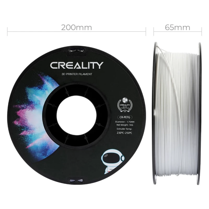 Creality CR-PLA 3D Printer Filament 1.75 mm 1 KG Spool - 3 Pack