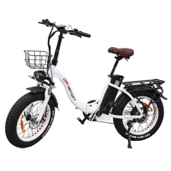 DRVETION CT20 Foldable Electric Bike, 20*4.0inch Fat Tire, 750W Motor, 48V 10Ah Battery, 45km/h Max Speed