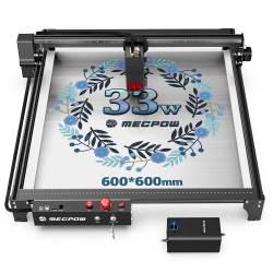 Mecpow X5 Pro 33W Laser Engraving Machine, 600x600mm Engraving Area