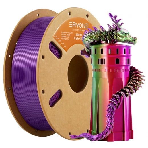 

ERYONE Triple-Color Silk PLA Filament 1kg