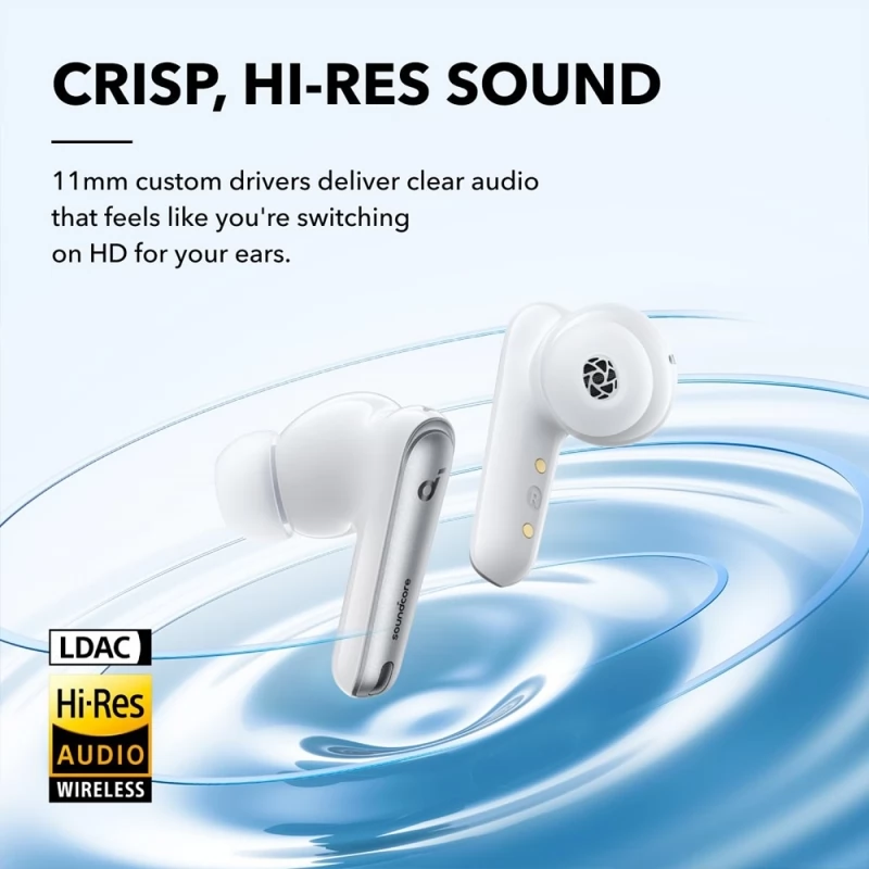 Soundcore by Anker Liberty 4 NC Wireless Noise Cancelling Earbuds, 98.5%  Noise Reduction, ANC2.0