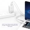 Tronsmart 42W USB-C 2-Port Wall Charger White