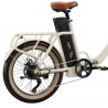 ONESPORT OT16-2 Opvouwbare elektrische fiets, 250W motor, 48V 17Ah accu, 20*3.0 inch banden - Wit