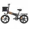 Faltbares Elektrofahrrad ENGWE P1, 250W 36V 13Ah 25km/h 50-100KM 40N.m Drehmomentsensor 20*3 Zoll Reifen, EU-konform-Schwarz