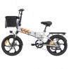 Opvouwbare Elektrische Fiets ENGWE P1, 250W 36V 13Ah 25km/h 50-100KM 40N.m Koppelsensor 7 Speeds 20*3Inch Band,EU-conform-Zilver